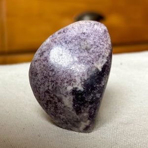 Lepidolite natural standing crystal freeform